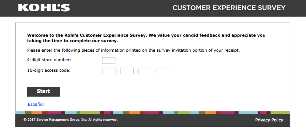 online and in-store experience